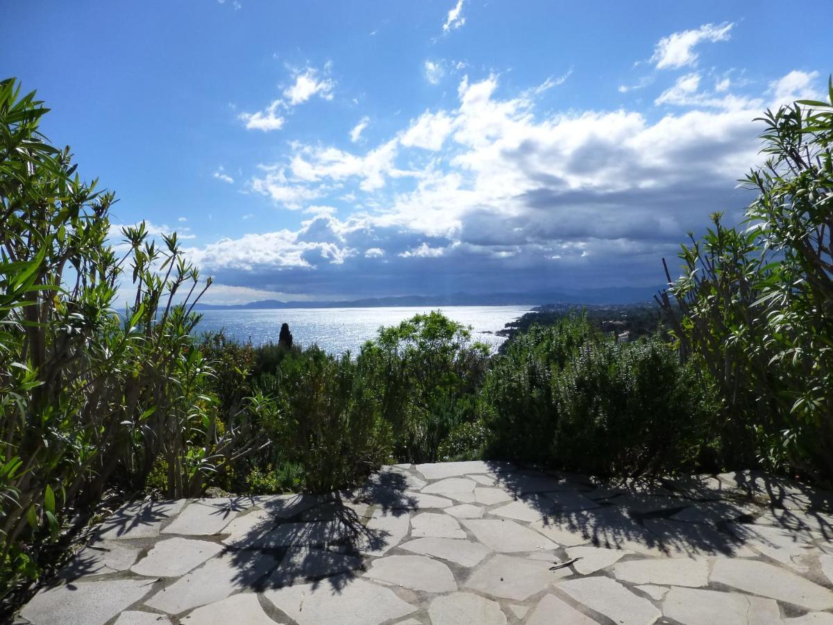 Duplex, Vue Panoramique Sur La Mediterranee, Piscine, Garage Saint-Raphaël Exteriör bild