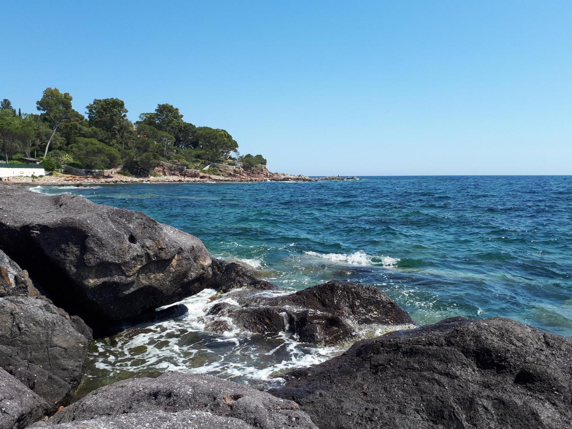 Duplex, Vue Panoramique Sur La Mediterranee, Piscine, Garage Saint-Raphaël Exteriör bild
