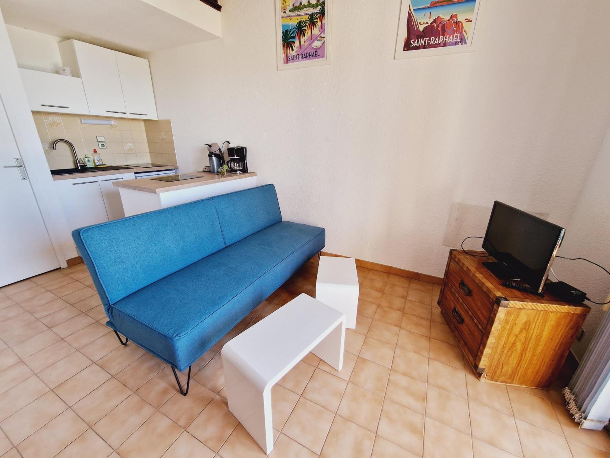 Duplex, Vue Panoramique Sur La Mediterranee, Piscine, Garage Saint-Raphaël Exteriör bild