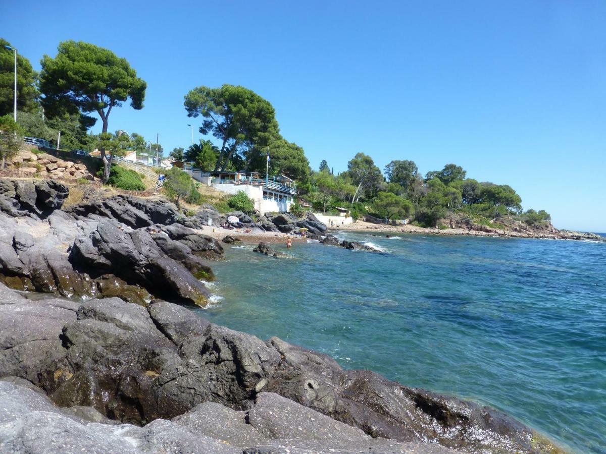 Duplex, Vue Panoramique Sur La Mediterranee, Piscine, Garage Saint-Raphaël Exteriör bild
